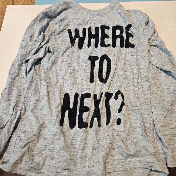 Where to next older kids shirt - Picture 1 of 3
